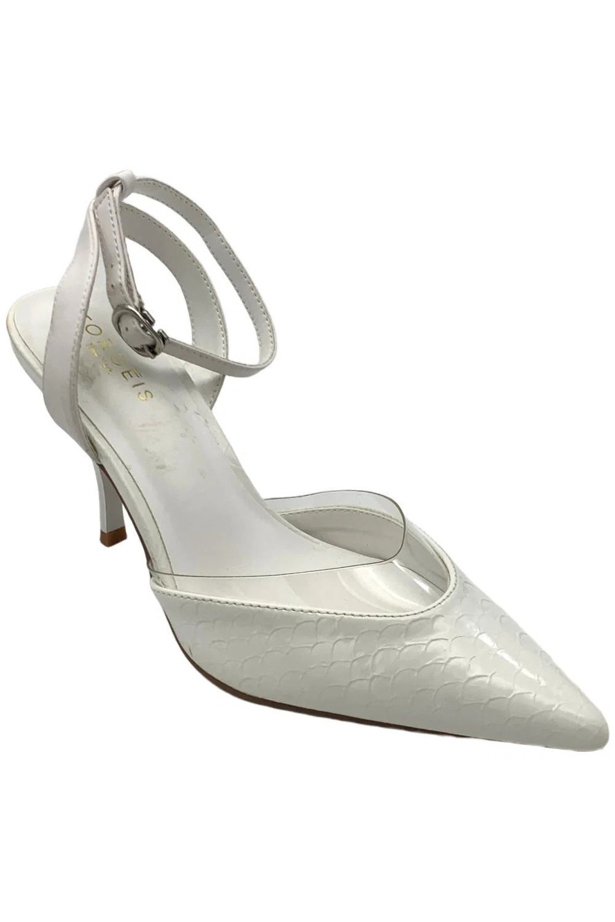 Torgeis Women's Willow Pump Heel White - Medium
